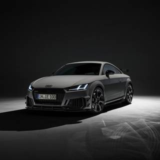 Audi black 4k wallpaper