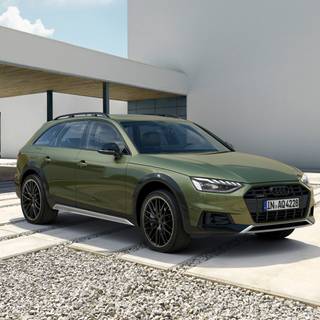 Audi black 4k wallpaper