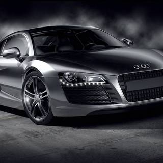 Audi black 4k wallpaper