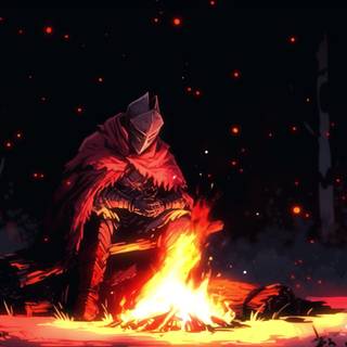 Dark Souls minimalist wallpaper