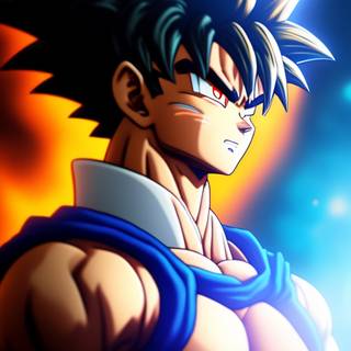 Goku body 4k wallpaper