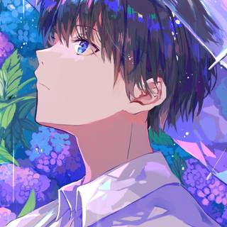 4k anime boy phone wallpaper