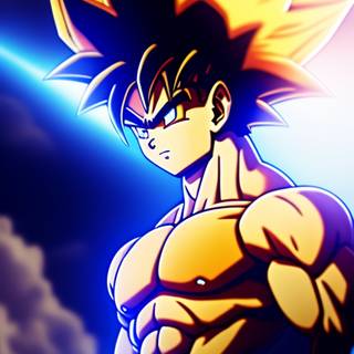 Goku body 4k wallpaper