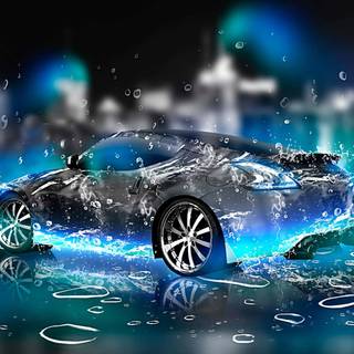 Ultrawide car wallpaper