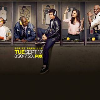 Brooklyn Nine-Nine cast wallpaper
