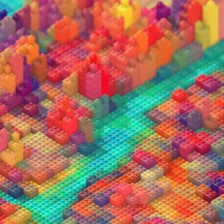 iPhone Lego wallpaper