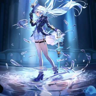 Furina 4k phone wallpaper