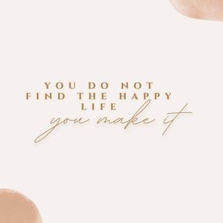 Aesthetic quotes phone wallpaper