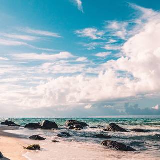 iPhone 7 beach wallpaper