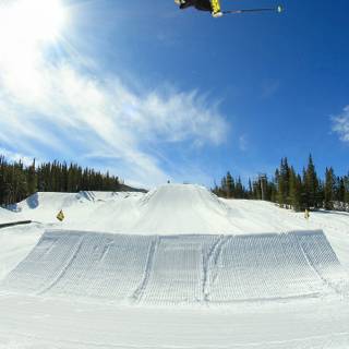 Skiing iPhone wallpaper