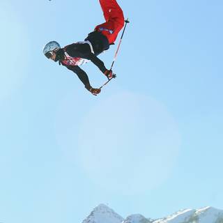 Skiing iPhone wallpaper