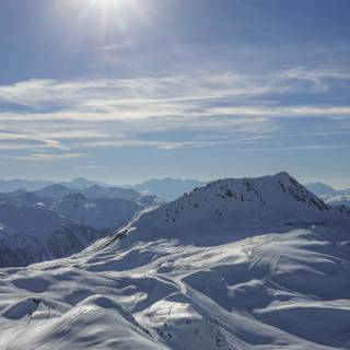 Skiing iPhone wallpaper