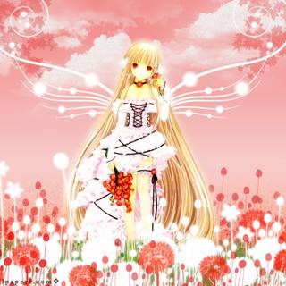 Anime girl Valentine's Day wallpaper