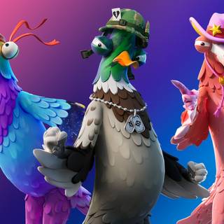 Tex Flamingo Fortnite wallpaper