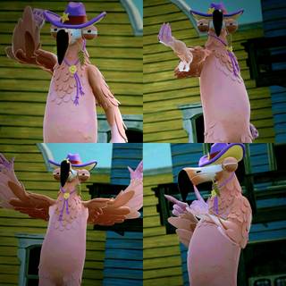 Tex Flamingo Fortnite wallpaper