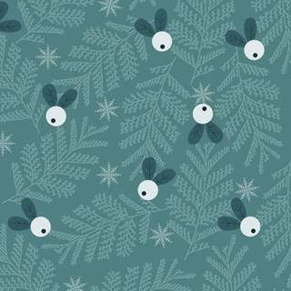 Cartoon winter phone wallpaper