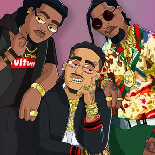 Rappers drip wallpaper