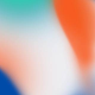 Blue orange iPhone wallpaper