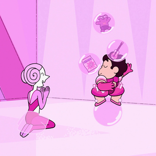 Pink Pearl Steven Universe wallpaper