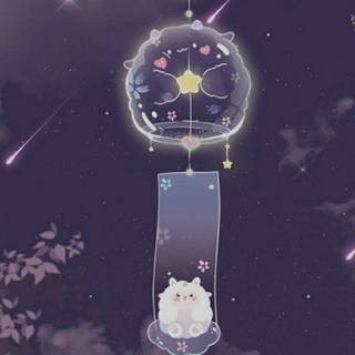 Pastel anime phone wallpaper