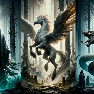 Harry Potter creatures wallpaper