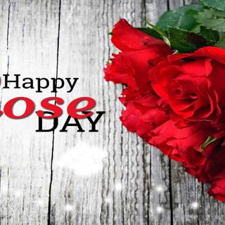 Happy Rose Day wallpaper