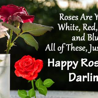 Happy Rose Day wallpaper