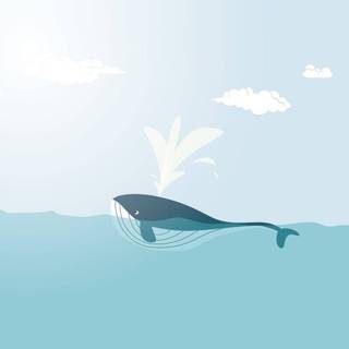 Whale aesthetic wallpaper