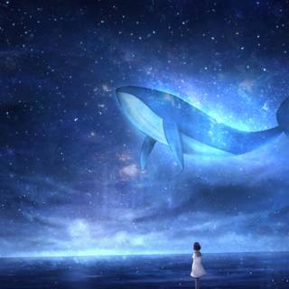 Whale aesthetic wallpaper