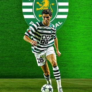 Cristiano Ronaldo Sporting wallpaper