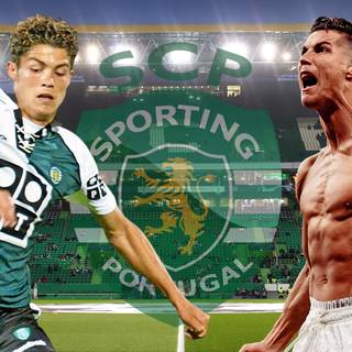 Cristiano Ronaldo Sporting wallpaper