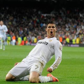 Cristiano Ronaldo landscape wallpaper