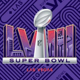 The Super Bowl 2024 wallpaper