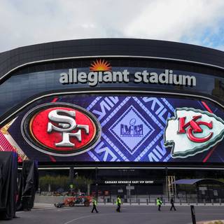 The Super Bowl 2024 wallpaper