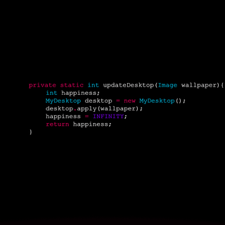 Linux code wallpaper