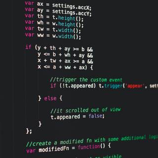 4k computer coding wallpaper