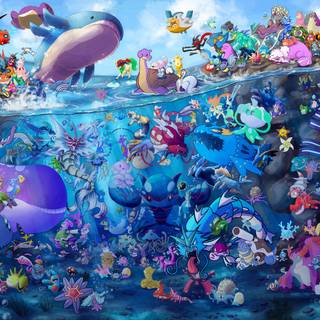 Pokémon computer 4k wallpaper