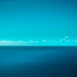 Clean blue 4k wallpaper