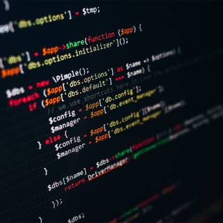 4k computer coding wallpaper