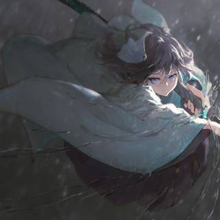 Anime warrior 4k wallpaper