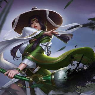 Anime warrior 4k wallpaper