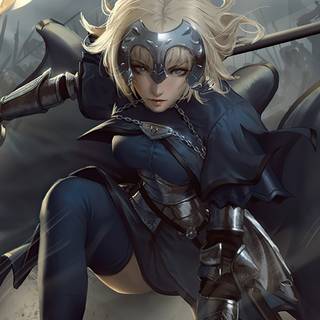 Anime warrior 4k wallpaper