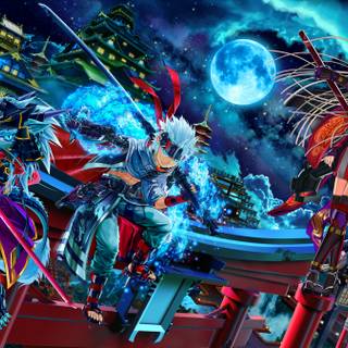 Anime warrior 4k wallpaper