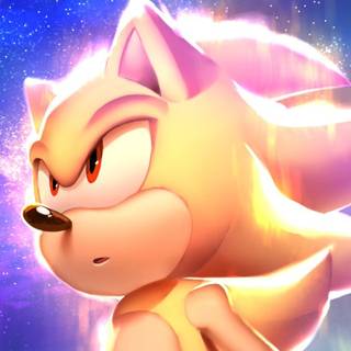 Super Sonic phone wallpaper