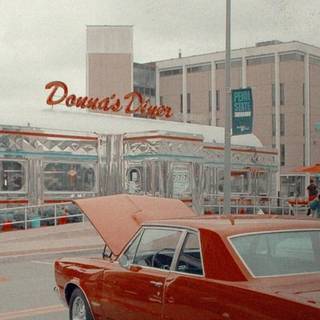 Retro aesthetic iPhone wallpaper