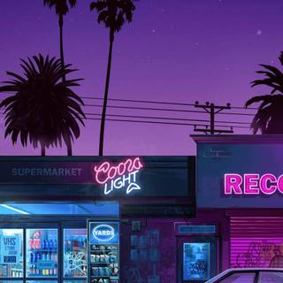 Retro aesthetic iPhone wallpaper