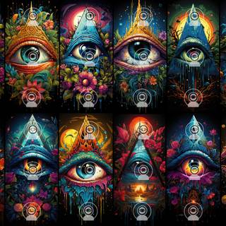 Illuminati 4k wallpaper