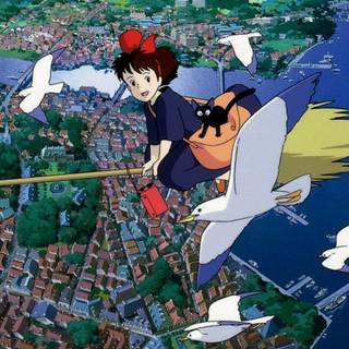 Kiki's Delivery Service phone wallpaper