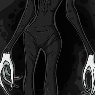 Slenderman iPhone wallpaper