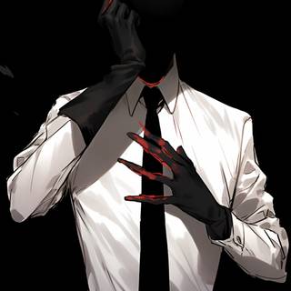 Slenderman iPhone wallpaper